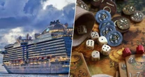 Há uma moda por cruzeiros de luxo onde você passa dias fazendo apenas uma coisa: jogando jogos de tabuleiro