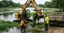 Prefeitura de Dourados conclui limpeza de lago e inicia força-tarefa em novo parque