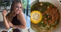 Paolla Oliveira enfrenta perrengue chique com comida na China: 'Estou tentando'
