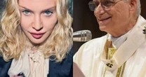 Madonna faz brincadeira com o pai depois de estudo mostrar com ela é prima do papa Leão XIV; veja
