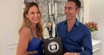 Ticiane Pinheiro celebra promoção de César Tralli para a bancada do JN: 'Estarei ao seu lado'