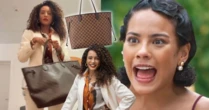 Puro luxo em 'Vale Tudo'! Taís Araújo mostra 1º look 'rica' de Raquel e nós descobrimos o preço da bolsa Louis Vuitton usada por ela