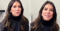 Rebeca Abravanel se encanta ao receber encomenda: 'Das coisas que me emocionam'