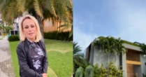 Ana Maria Braga mostra mansão que alugou no Rio e se emociona com surpresa do jardineiro