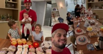 Onde está Virginia? Sozinho, Zé Felipe mostra jantar com os filhos e as babás