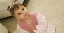 Neymar presenteia Helena, filha com a modelo Amanda Kimberlly, com joia parecida à dada para Mavie