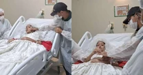 Mulher com câncer realiza sonho de casar, faz cerimônia em hospital e morre dois dias depois: 'Foi tudo muito bonito'