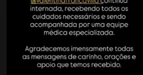 Ex-A Fazenda Valentina Francavilla é internada em SP; saiba o motivo