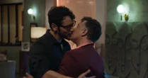 Rodrigo e Bruno Fagundes protagonizam cena de beijo gay em 'Volta por Cima'