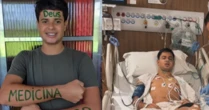 Estudante baiano que passou em 1º lugar em Medicina na USP é internado em UTI após complicações em cirurgia