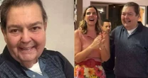 Faustão reaparece em pé e celebra aniversário da esposa em mansão de luxo