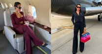 Mulher de Cristiano Ronaldo impressiona com detalhes de jatinho de luxo de R$ 360 milhões