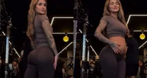 Grávida, Bruna Rotta mostra mudanças no corpo e rebate críticas após separação de Kauã Elias