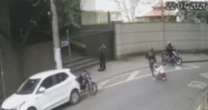 Vídeo: ladrão derruba mulher durante assalto na Vila Olímpia