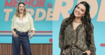 Ex-BBBs Ana Paula Renault e Fernanda Band deixam o Melhor da Tarde