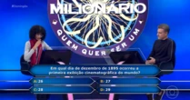 Participante do 'Quem Quer Ser um Milionário?' abre mão de R$ 150 mil. Você saberia a resposta?