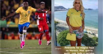 Vini Jr. toma atitude após torcida ofender Virginia durante jogo da Seleção