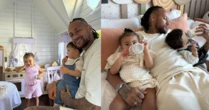 Neymar publica registros inéditos das filhas Helena e Mavie brincando juntas
