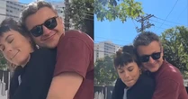 Tá rolando? Lucas Lima, ex de Sandy, surge agarrado com mulher e agita a web