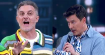 Luciano Huck faz revelação sobre Rodrigo Faro no Domingão: 'Quando ele saiu da Record'