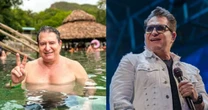 Após queda, Marrone retorna aos palcos