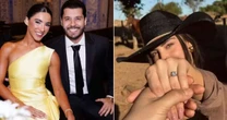 Murilo Huff e Gabriela Versiani anunciam noivado com fotos do anel de diamante