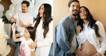 Sabrina Sato abre álbum do chá revelação e se declara sobre filho com Nicolas Prattes: 'Eu andei'
