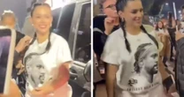 No puerpério, Bruna Biancardi deixa Mel em casa para assistir jogo de Neymar