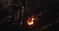Incêndio atinge 10 casas em Paraisópolis, zona sul de São Paulo
