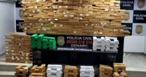 Polícia Civil apreende 400 quilos de maconha após monitoramento em Sapucaia do Sul