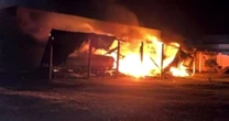 Quartel da Brigada Militar sofre ataque durante a madrugada e frota acaba incendiada