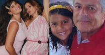Filha de Flávia Alessandra lamenta ter descoberto a morte do pai pelas redes sociais