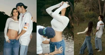 Luan Santana vai ser papai! Cantor anuncia gravidez de Jade Magalhães e beija barriguinha da namorada. Veja fotos!