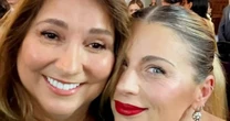 Atrizes de Carrossel, Gabriela Rivero e Ludwika Paleta, se reencontram em casamento no México