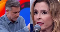 Luciano Huck é desmentido ao vivo por atriz de 'Quem Ama Cuida': 'Perdão'