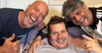 Toni Platão surge ao lado de Alex Escobar em recuperação após AVC