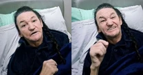 Após dois meses internado, Marquito grava vídeo e manda recado aos fãs do SBT