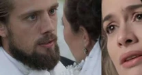 O verdadeiro barraco no casamento de Melissa e Felipe em 'Além do Tempo' que merece pipoca em mãos ao assistir: vilã surta, humilha noivo e parte para cima da noiva