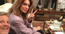 Letícia Spiller presta homenagem a Marcello Novaes