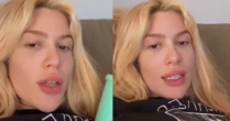 Karoline Lima revela diagnóstico da filha após a pequena surgir com o olho grudado