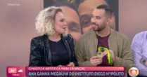 Após flagra, Diego Hypolito diz estar conhecendo Gil do Vigor, que minimiza: 'A gente é amigo'