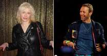 A banda que Courtney Love precisou fingir gostar em papo com Chris Martin