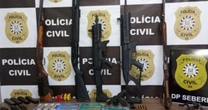 Polícia Civil prende 6 e apreende arsenal em nova ofensiva contra o crime no RS