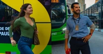 Sophie Charlotte e Amaury Lorenzo gravam cenas da novela 'Três Graças' na Liberdade; veja fotos