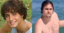 LEMBRA DELE? Felipe Dylon é flagrado curtindo um dia de praia no Rio de Janeiro