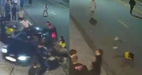 MC Rita é atropelada após homem invadir seu carro para fugir de briga no litoral de SP
