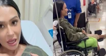 'Muita dor': de cadeira de rodas, Gracyanne Barbosa vai parar no hospital após assalto e vazamento de mensagens picantes com João Vicente de Castro