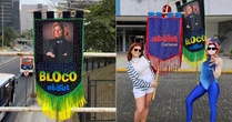 Débora Bloco: foliões se inspiram em 'Vale Tudo' e tomam ruas do centro do Rio de Janeiro