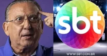 Brasil x Japão: Ao vivo no SBT, Galvão Bueno leva voadora de Alexandre Pato