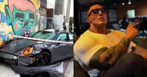 Influenciador Fábio Giga perde controle de Porsche e atinge motos em SP